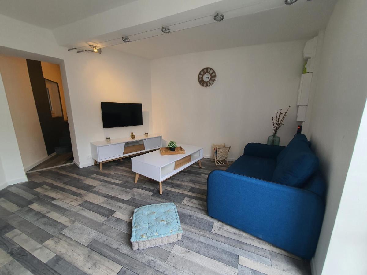 Appartement Meuble, Bord De Seine Duclair Bagian luar foto